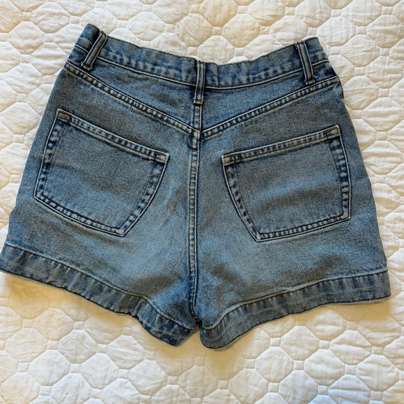 Vintage high rise jean shorts - Picture 4 of 8